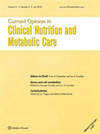 CURRENT OPINION IN CLINICAL NUTRITION AND METABOLIC CARE雜志封面